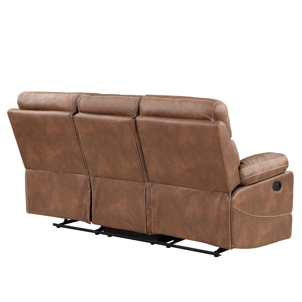 Rudger Manual Motion Sofa Brown. Picture 11