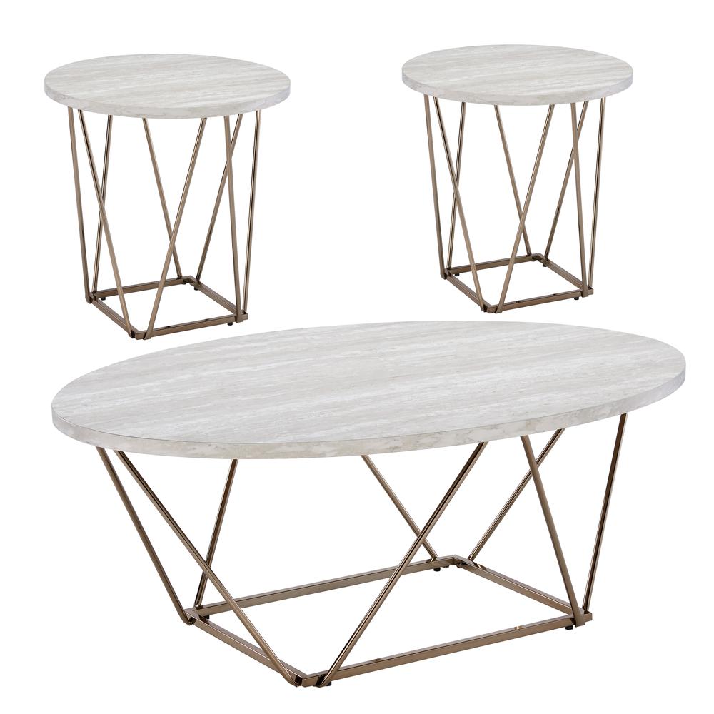 Rowyn 3PK Occasional Table Set. Picture 2