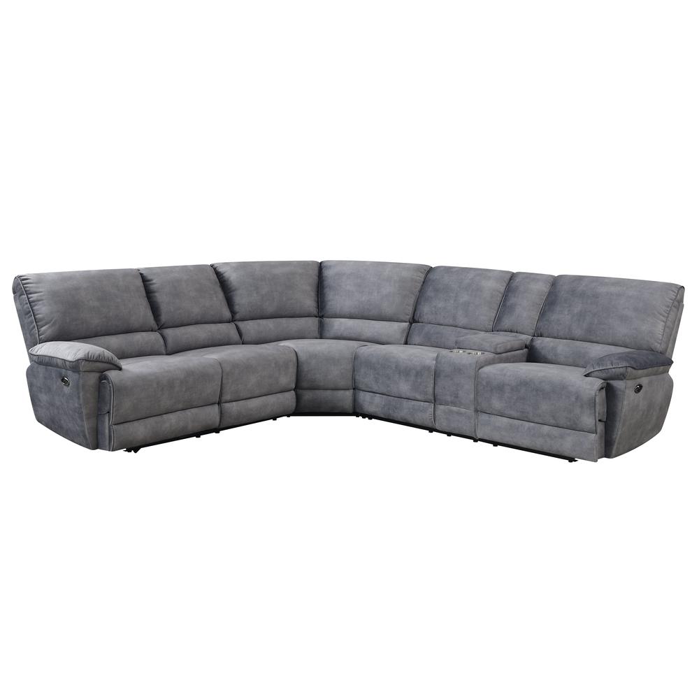 Simone Power Reclining Sectional. Picture 2
