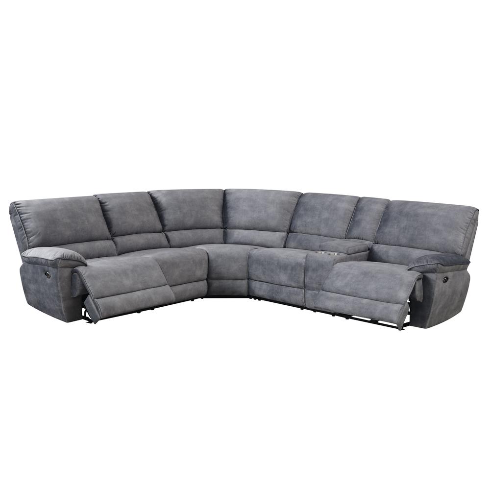 Simone Power Reclining Sectional. Picture 4