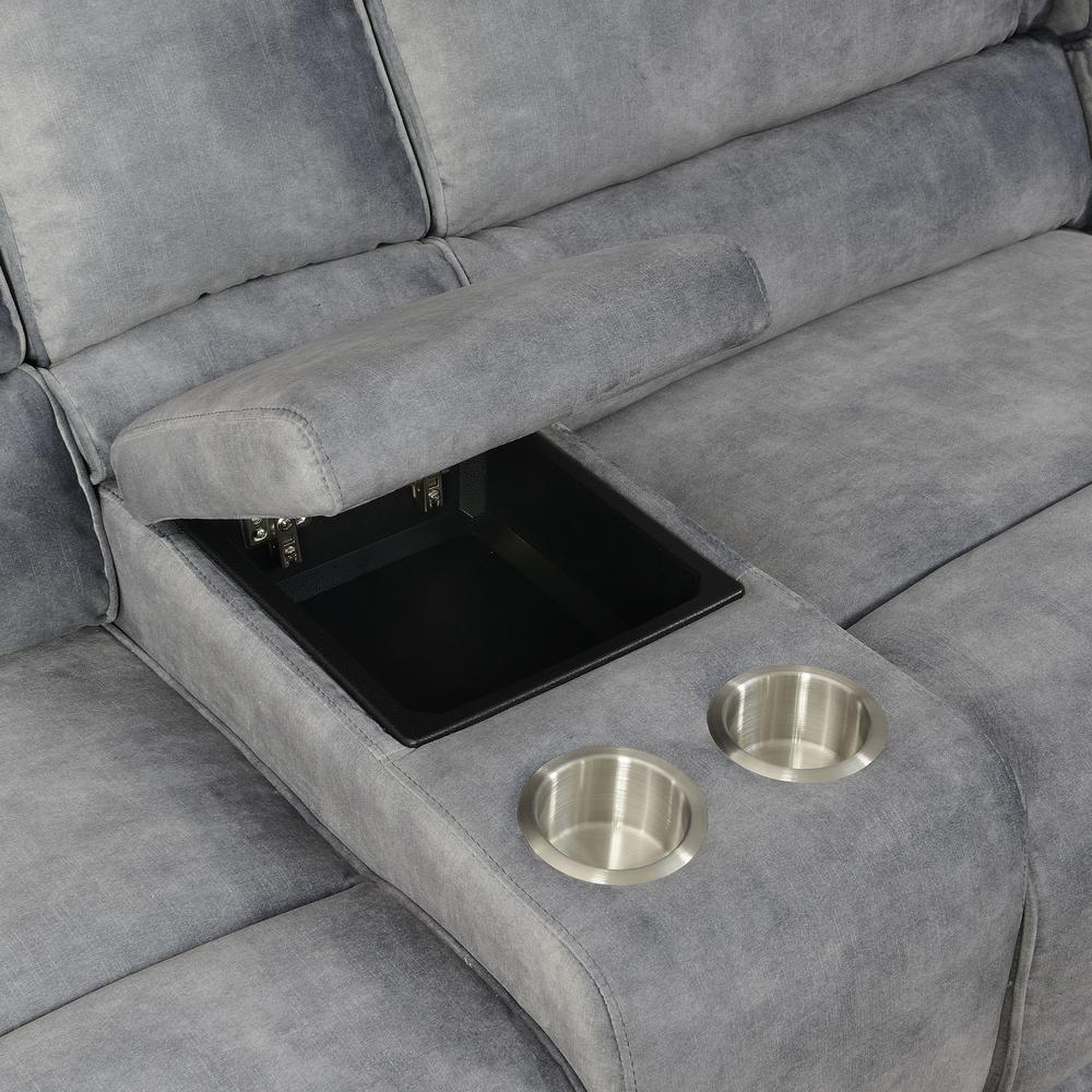Simone Power Reclining Sectional. Picture 6