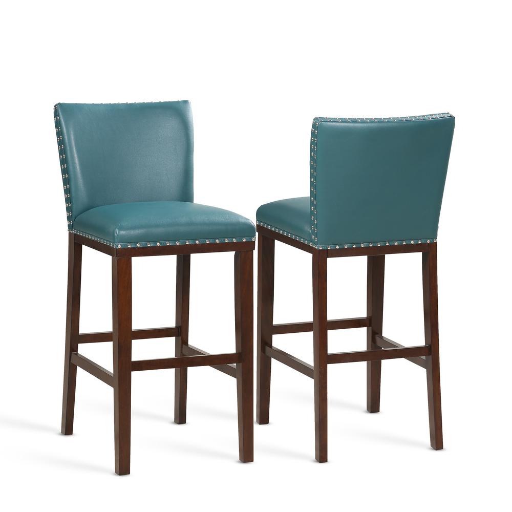 Tiffany Peacock KD Bar Stool - set of 2. Picture 1