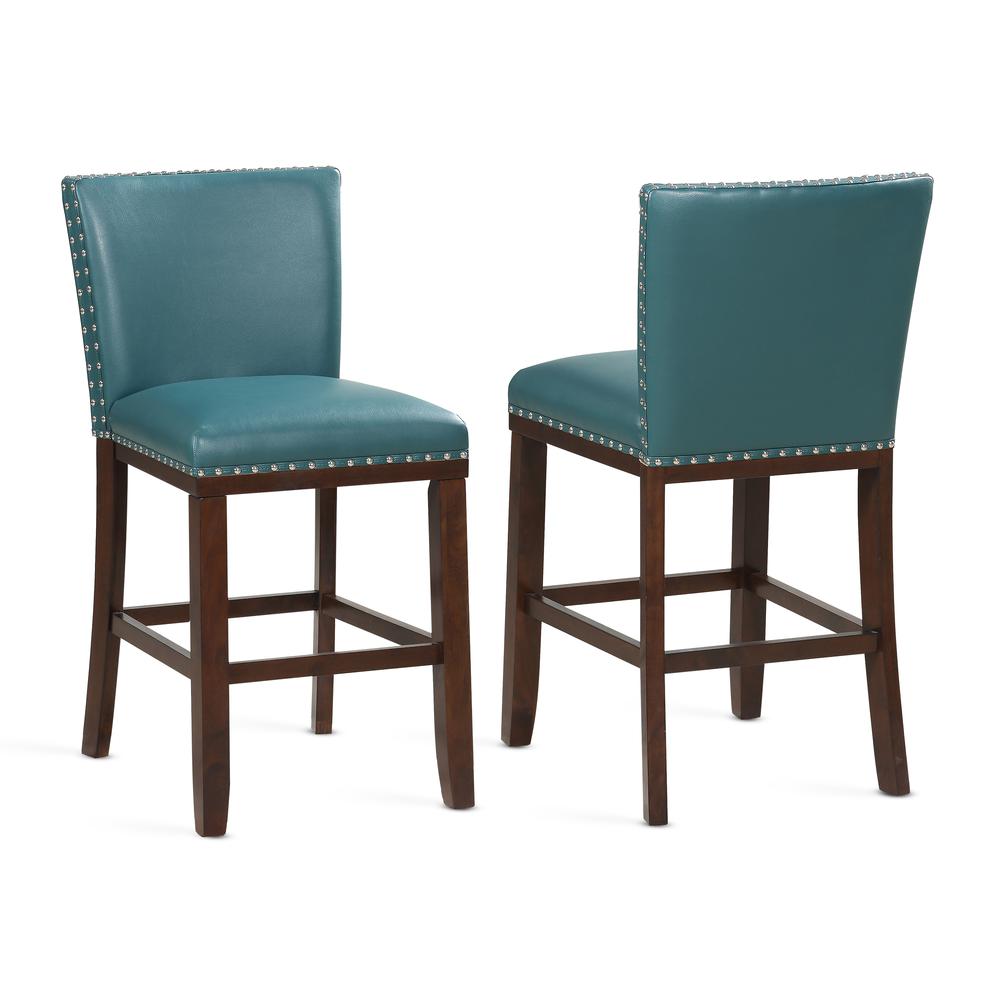Tiffany Peacock KD Counter Stool - set of 2. Picture 1