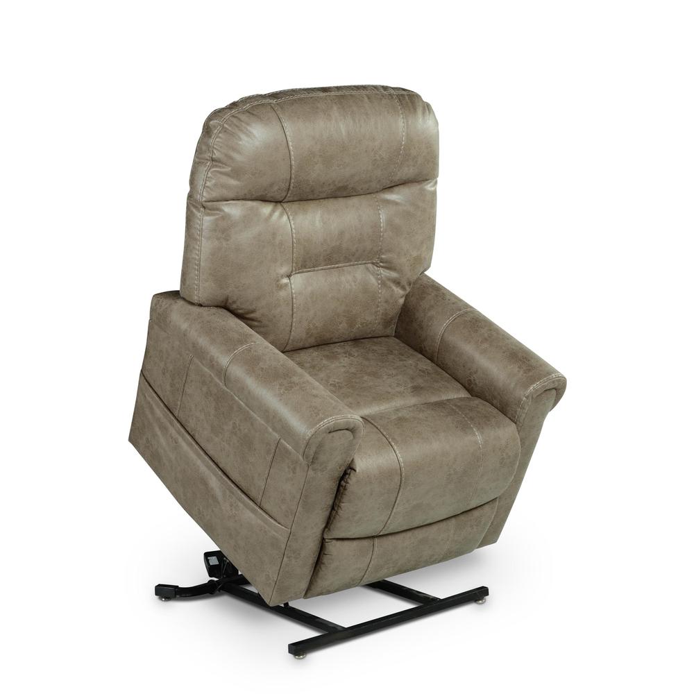 Ottawa Power Lift Chair/Heat/Massage - Mushroom. Picture 8