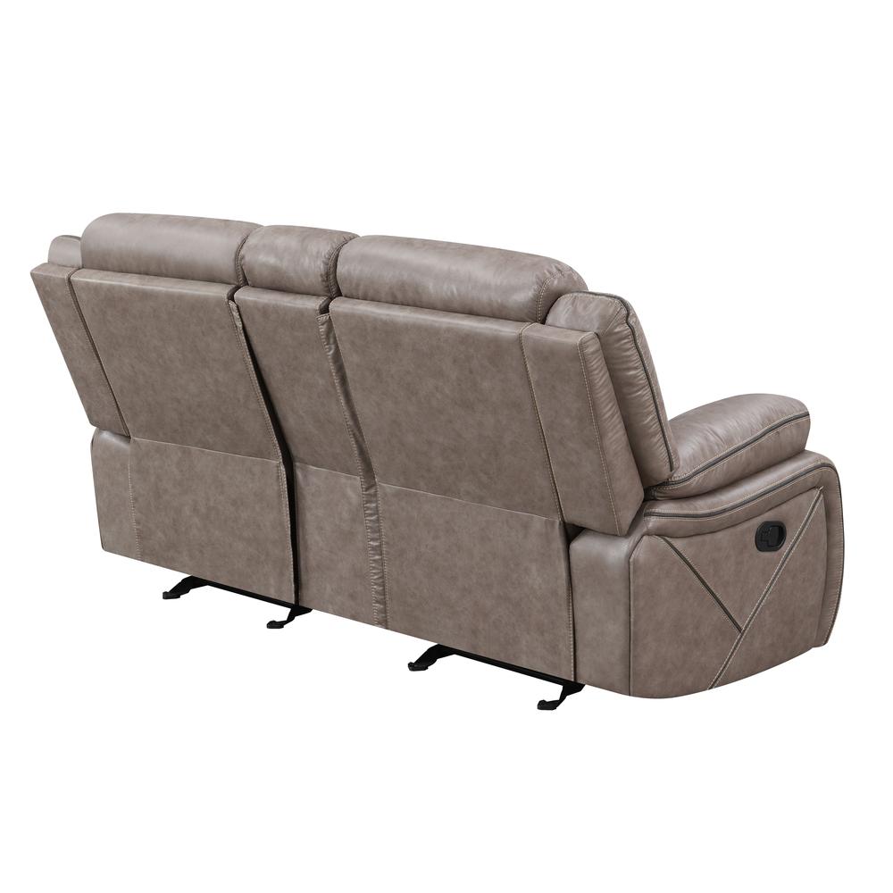 Tyson Reclining Glider Console Loveseat. Picture 6