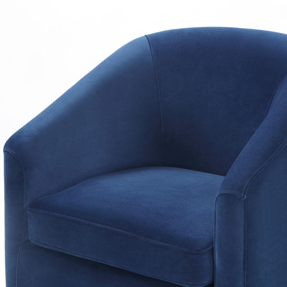 Arlo Upholstered Dining/Accent Ch Indigo. Picture 2