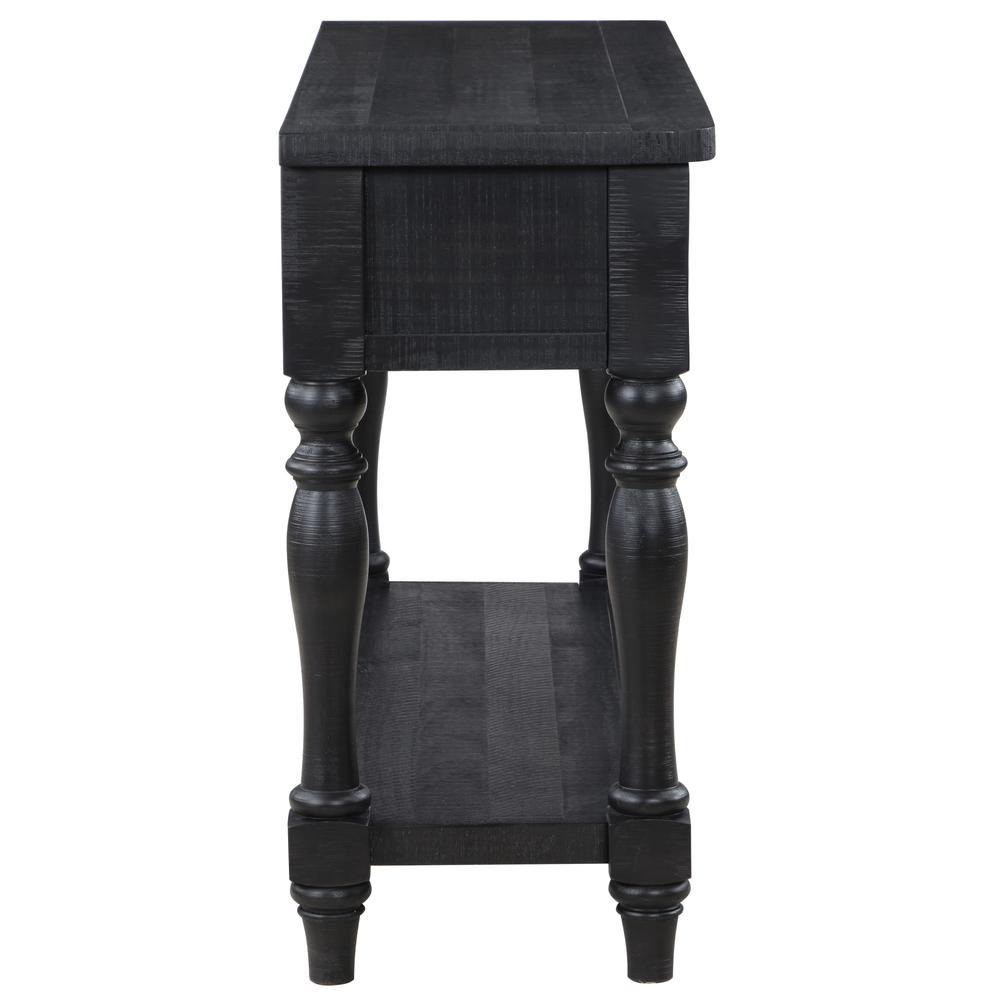 Odessa Side Chair Black Set of Two. Picture 4