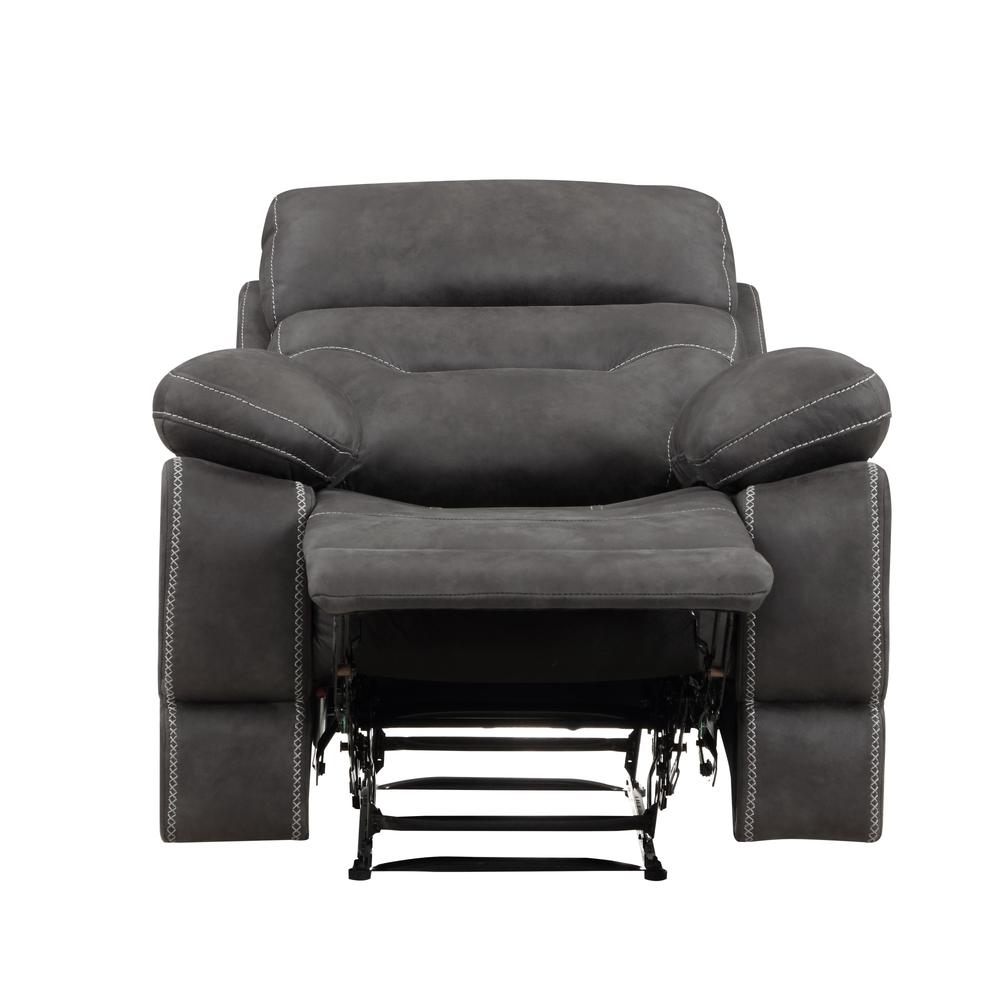 Rudger Gray Manual Recliner. Picture 3