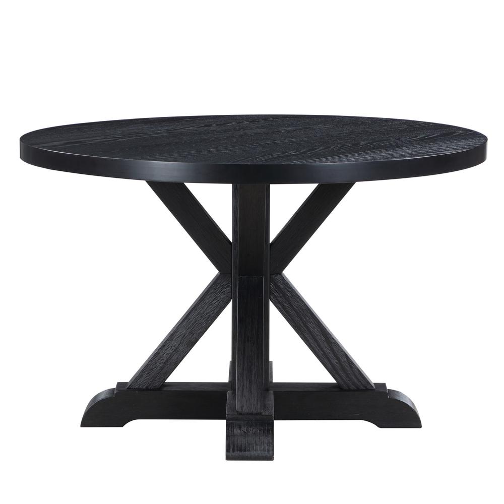 Molly Round Dining Table Black. Picture 1