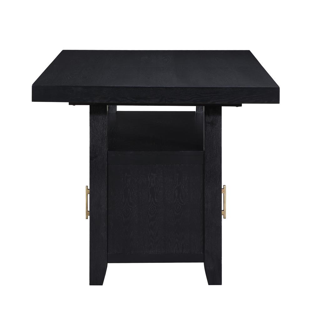 Yves Counter Height Dining Table with Storage. Picture 1