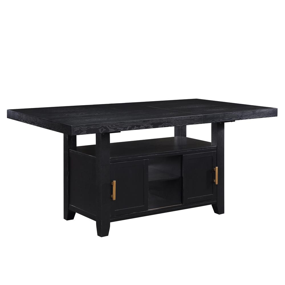 Yves Counter Height Dining Table with Storage. Picture 6