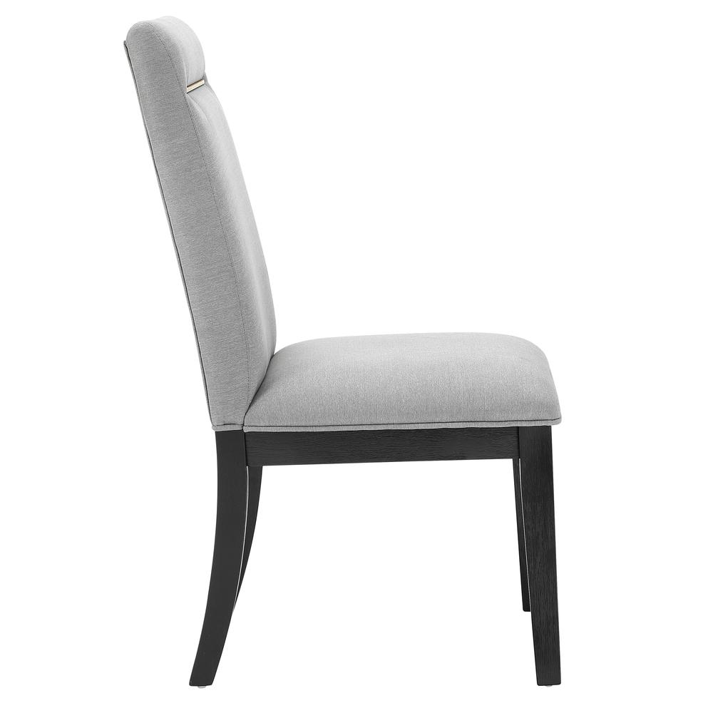 Yves Performance Side Chair, Grey. Picture 4
