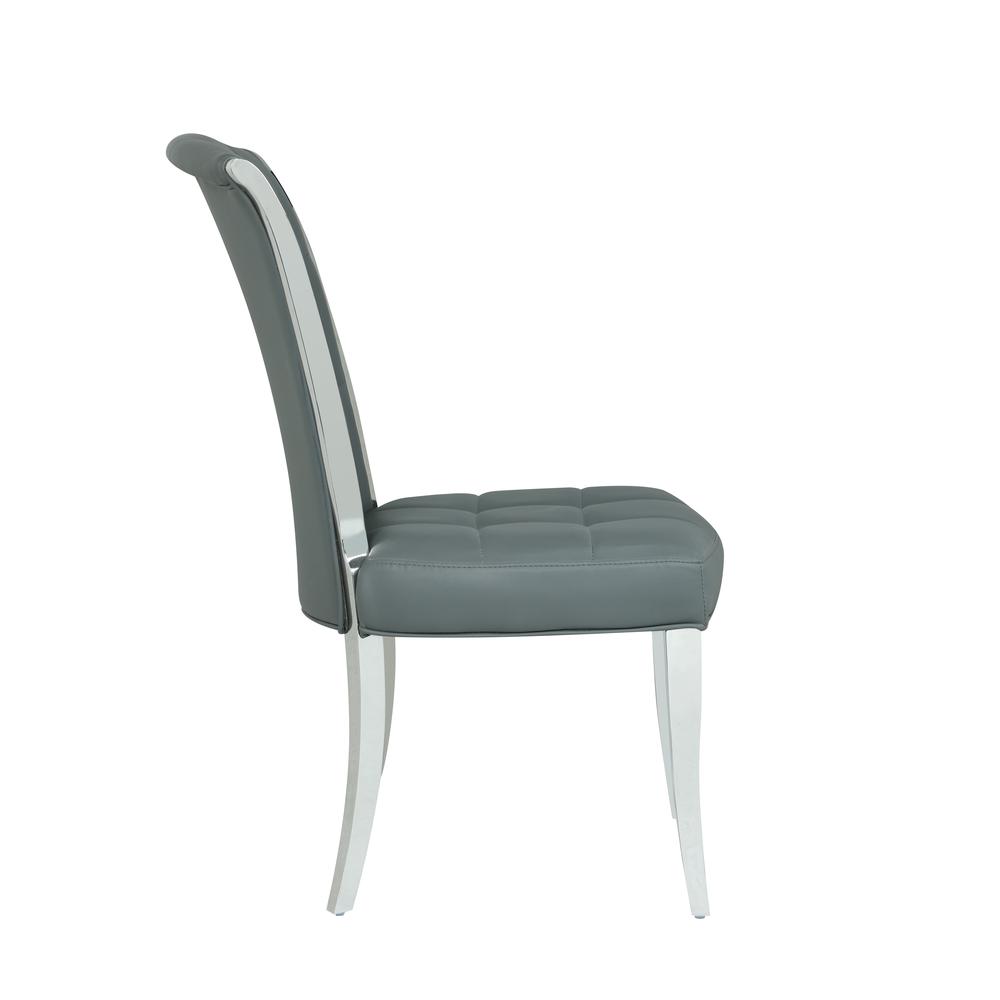 Contemporary Tufted Side Chair. Picture 5