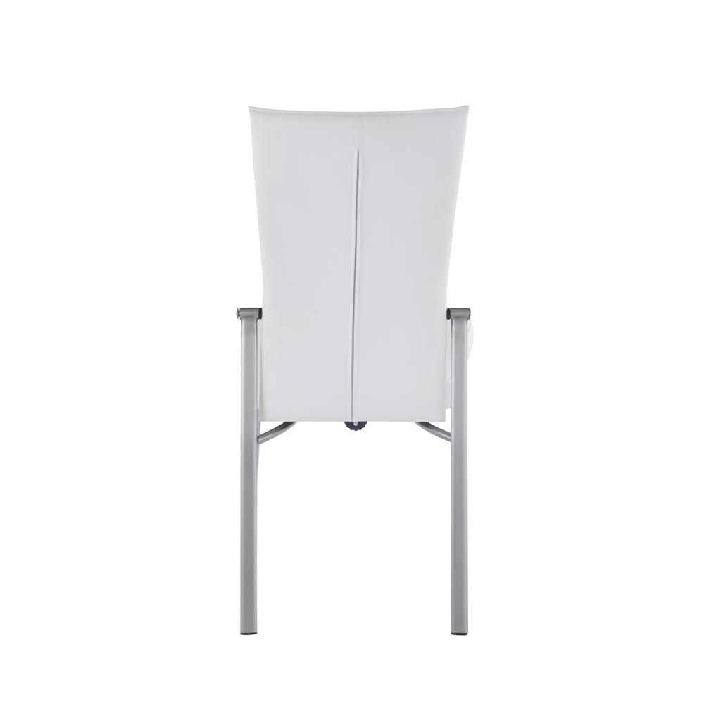 Motion Back Side Chair - Set Of 2, White. Picture 11