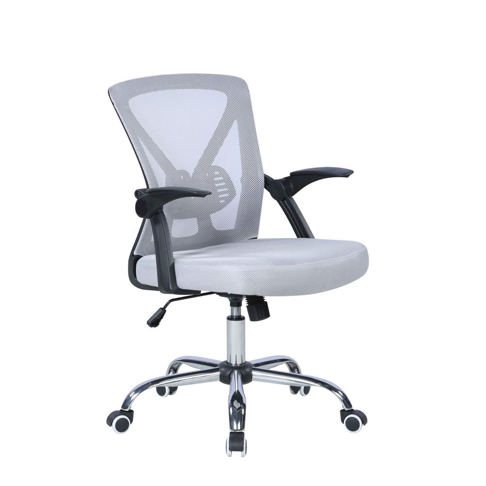Contemporary Ergonomic Computer Chair w/ Adjustable Arms. Picture 3