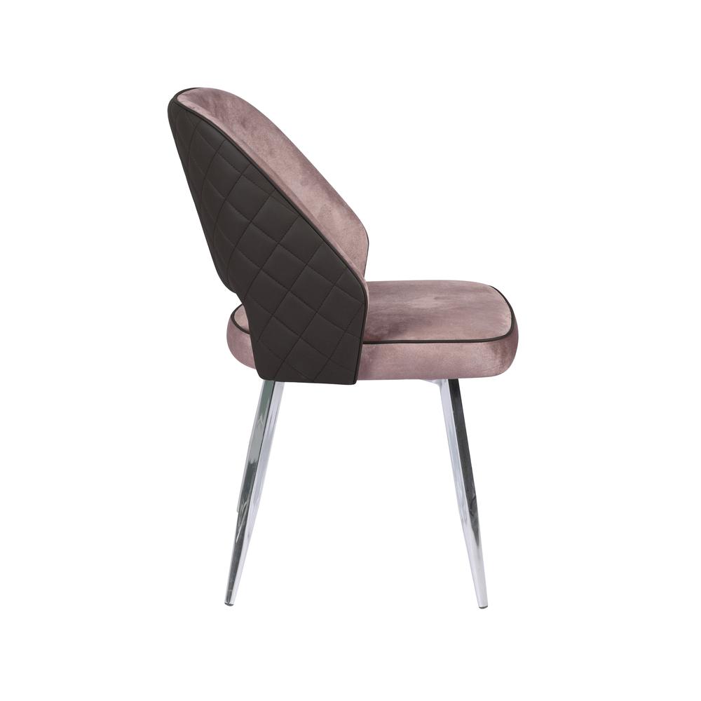 Contemporary 2-Tone Open Back 2-Tone Side Chair. Picture 6