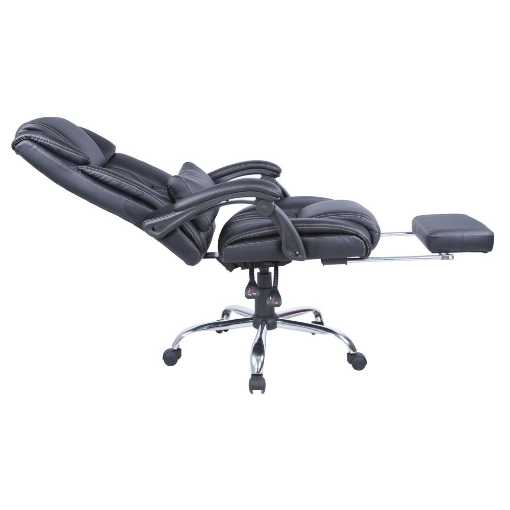 Modern Ergonomic Computer Chair, Black. Picture 6