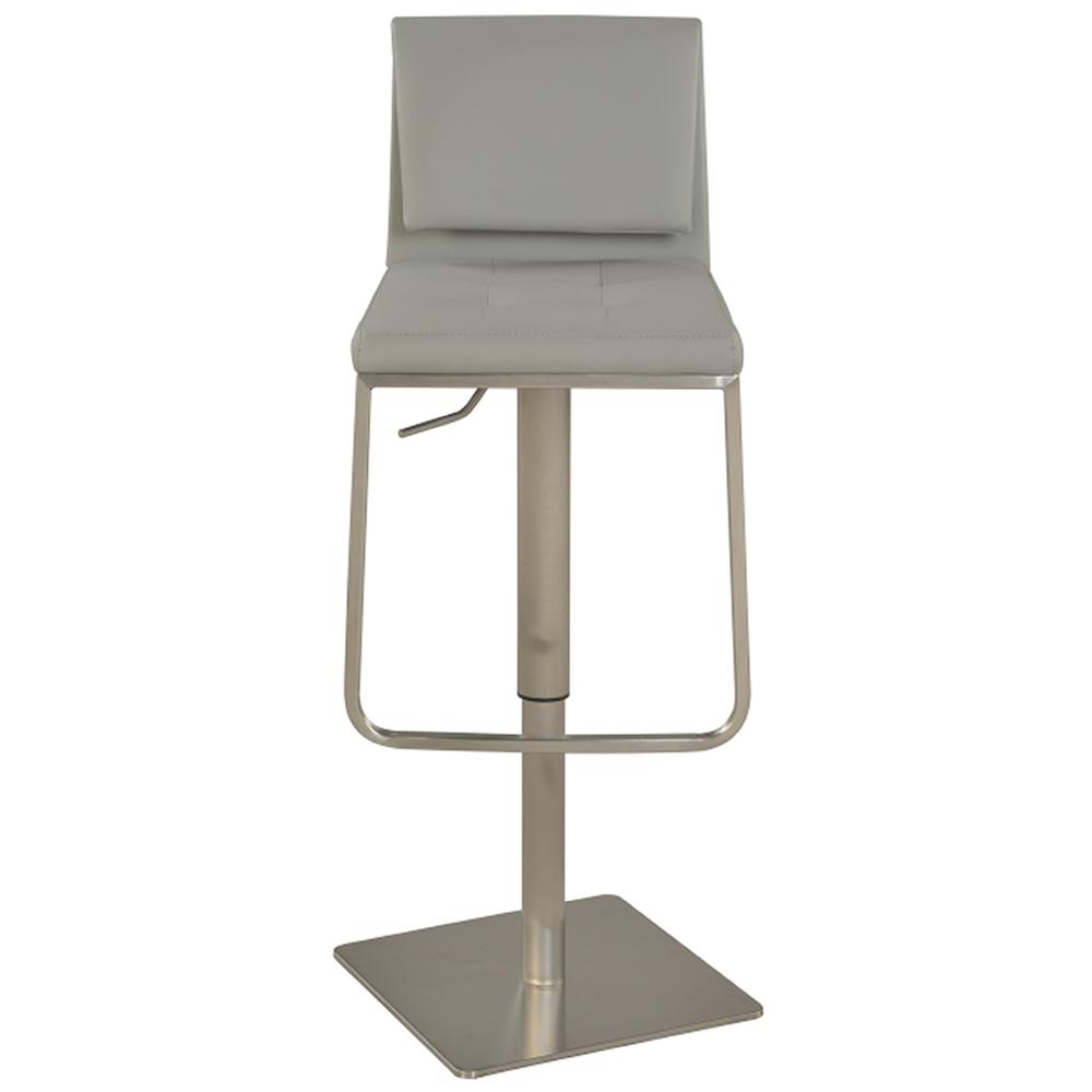 Contemporary Pneumatic Stool, Gray. Picture 2