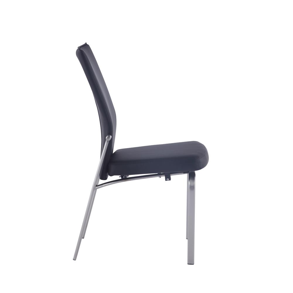 Motion Back Side Chair -- Set Of 2, Black. Picture 8