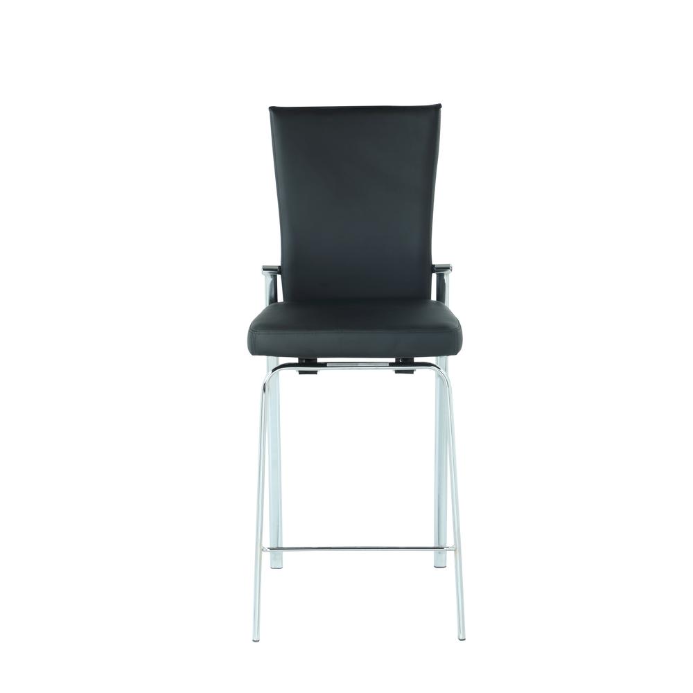 Motion Back Counter Stool, Black. Picture 5