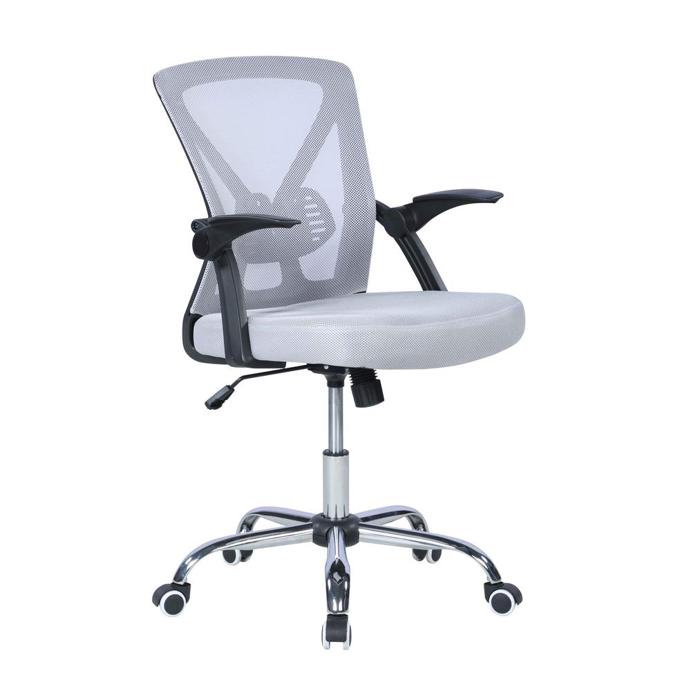Contemporary Ergonomic Computer Chair w/ Adjustable Arms. Picture 4
