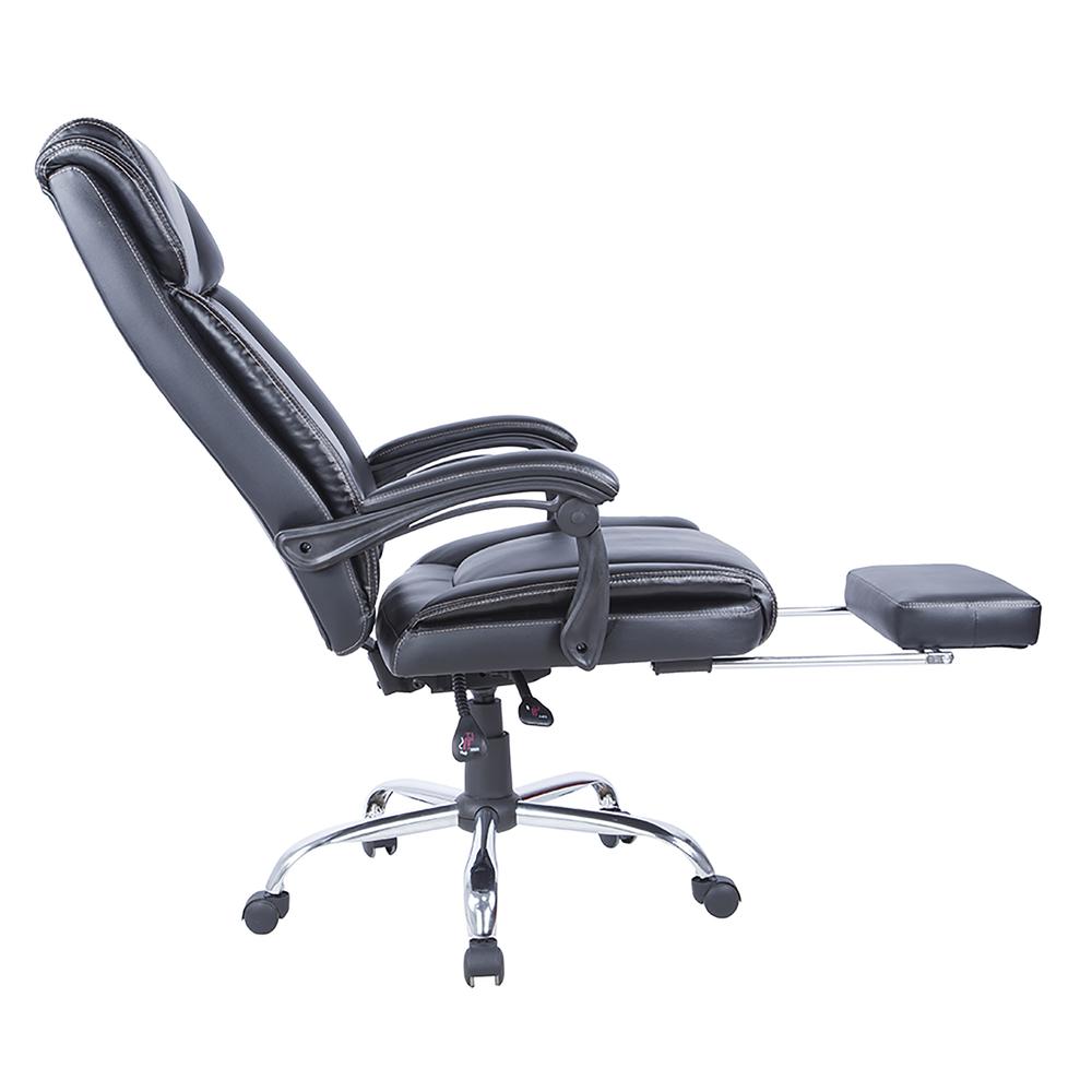 Modern Ergonomic Computer Chair, Black. Picture 3