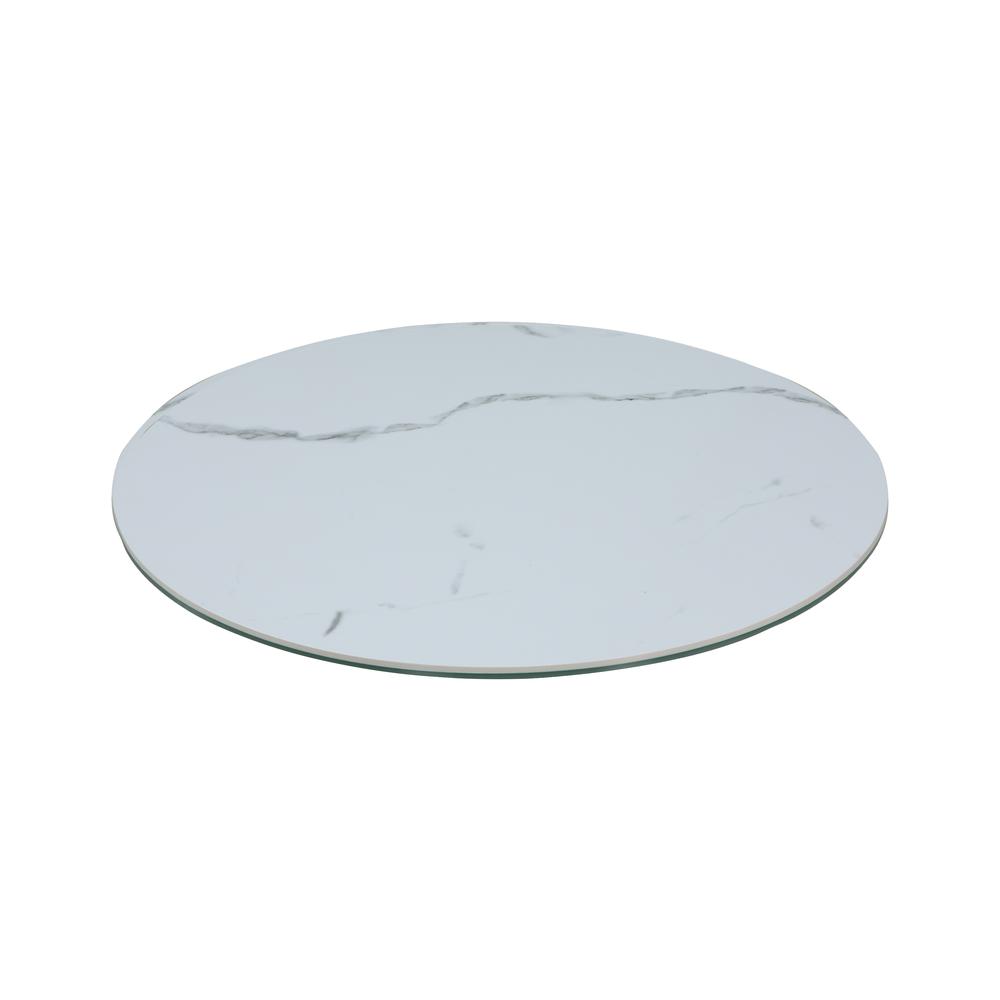 23" Round 5.5Mm Ceramic Lazy Susan, Gloss. Picture 1