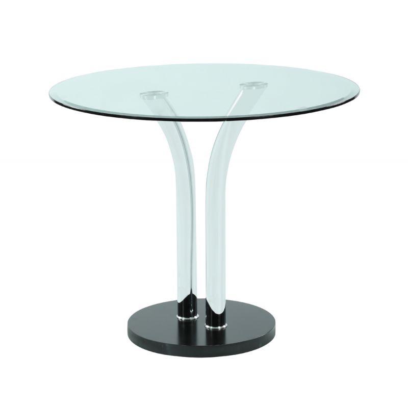 Bistro Table Chrome Pedestal. Picture 1