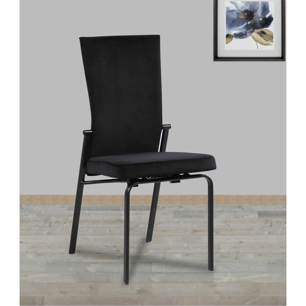 Contemporary Motion Back Side Chair. Picture 2