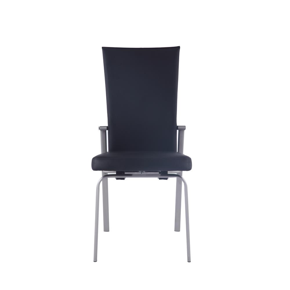 Motion Back Side Chair -- Set Of 2, Black. Picture 9