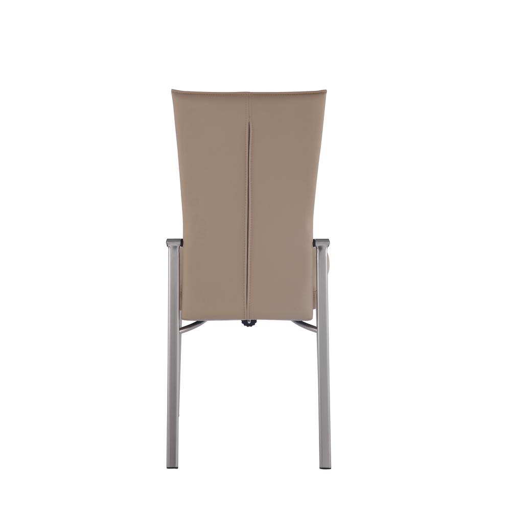 Motion Back Side Chair - Set Of 2, Beige. Picture 10
