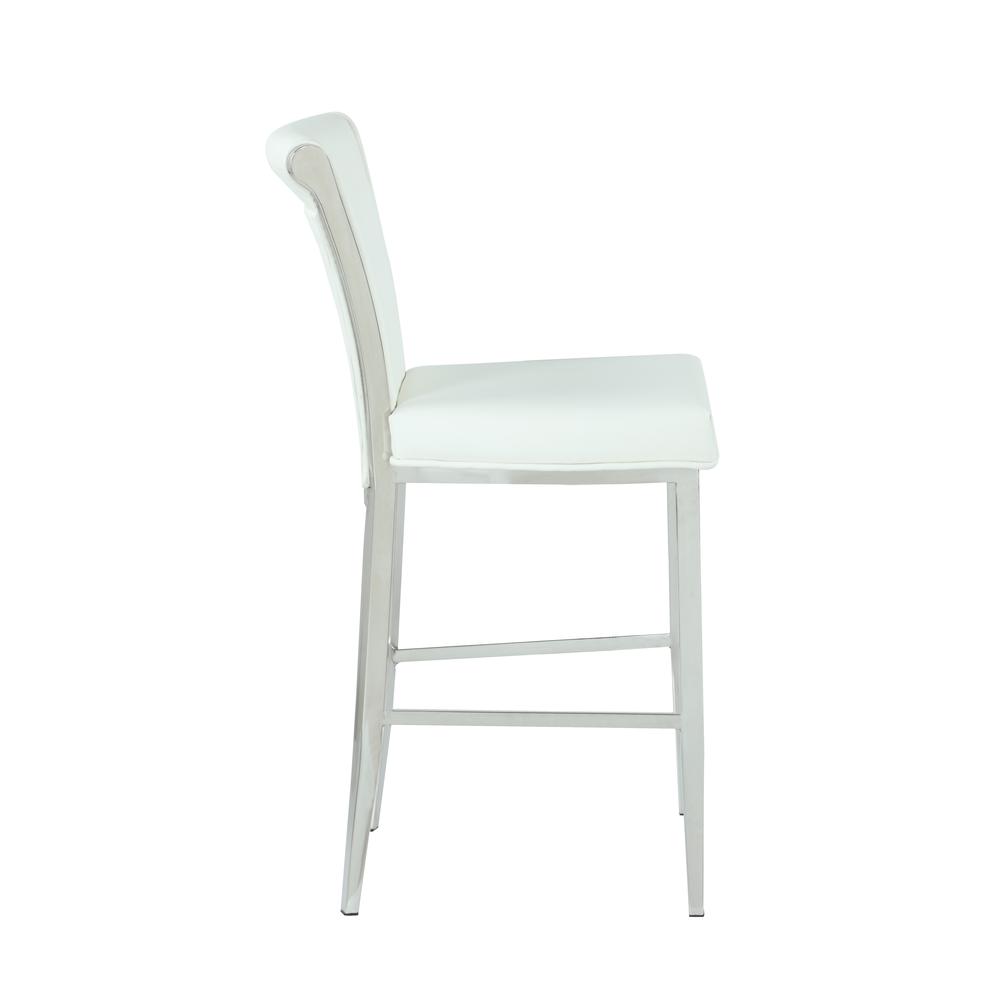 Contemporary Flare Back Bar Stool. Picture 5