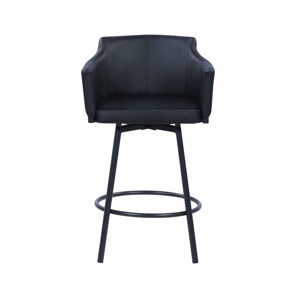 Modern Club Counter Stool w/ Memory Swivel. Picture 6