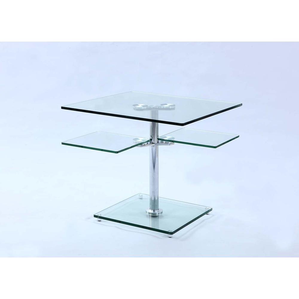Lamp Table, Clear. Picture 1
