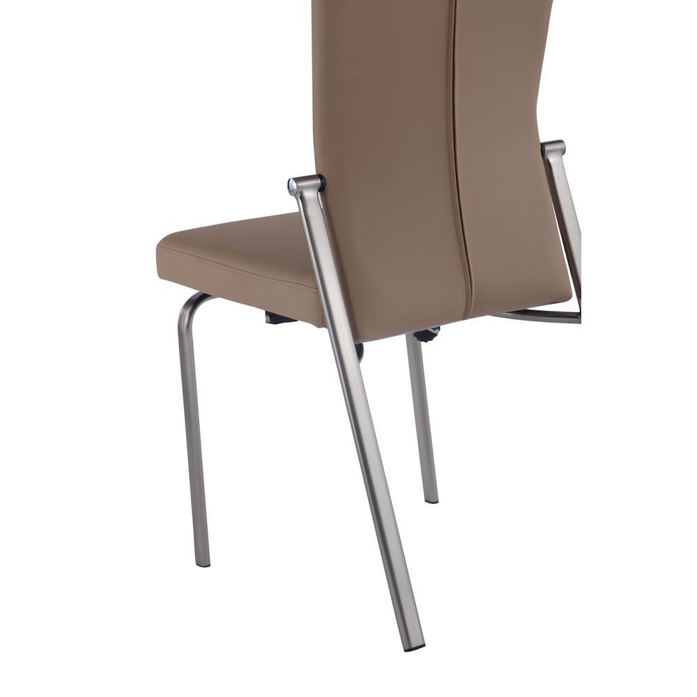 Motion Back Side Chair - Set Of 2, Beige. Picture 9