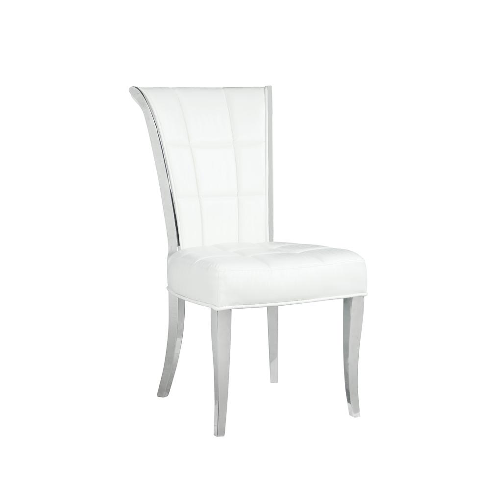 Contemporary Tufted Side Chair. Picture 1