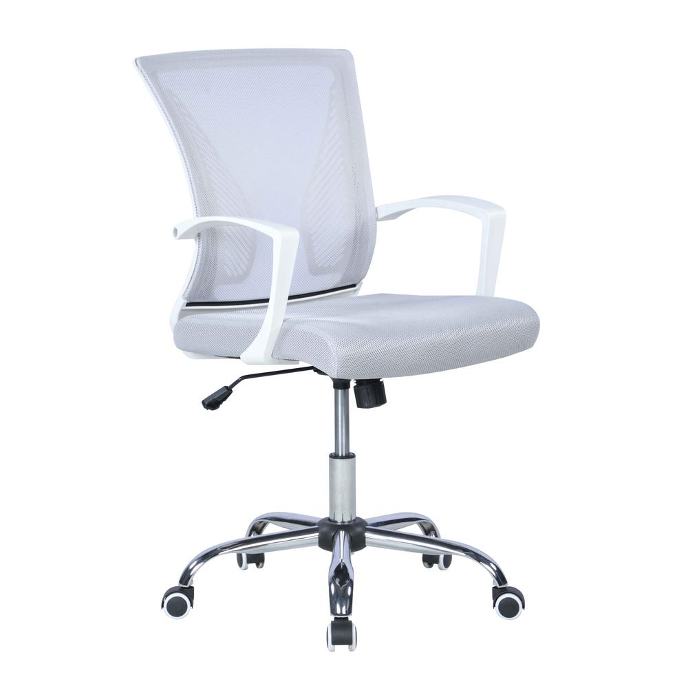 Contemporary Pneumatic Adjustable-Height Computer Chair. Picture 8