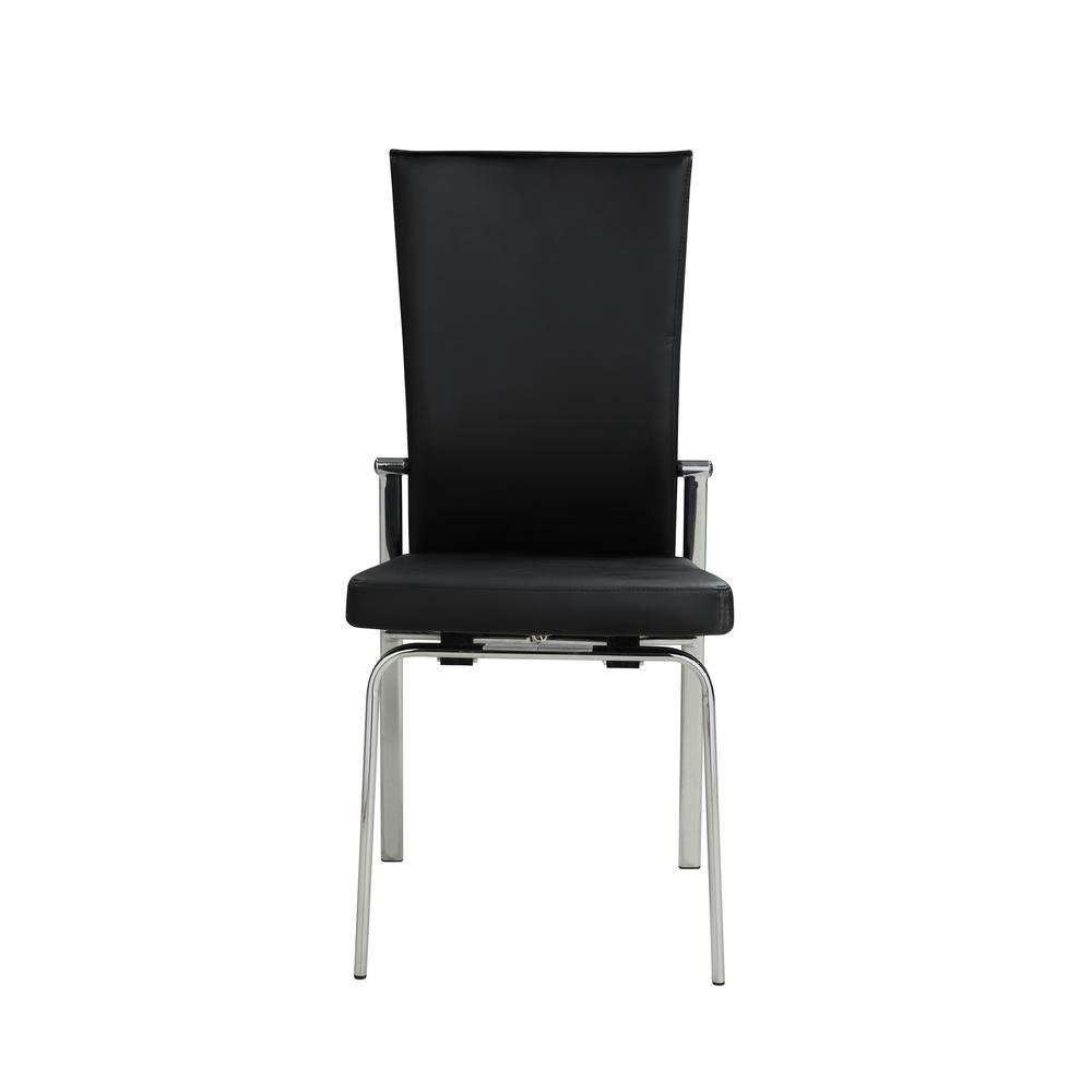 Motion Back Side Chair -- Set Of 2, Black. Picture 10