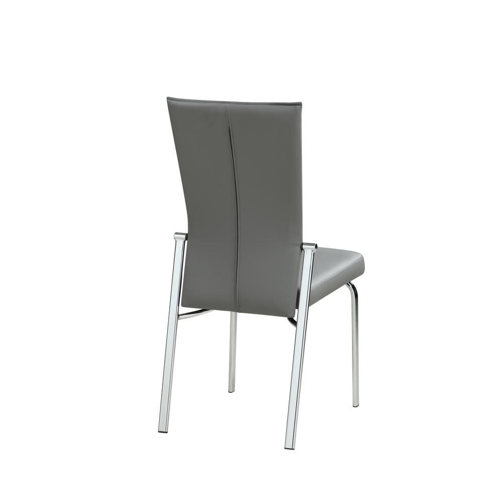 Motion Back Side Chair - Set Of 2, Gray. Picture 2