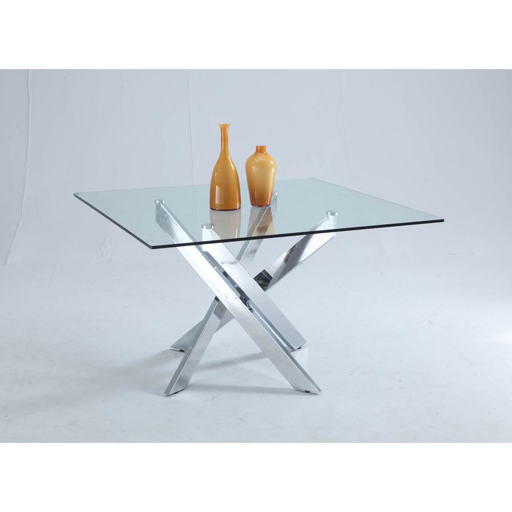 Pixie Dining Table, Clear. Picture 1