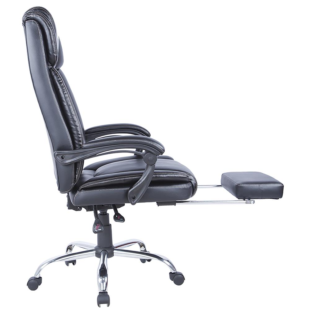 Modern Ergonomic Computer Chair, Black. Picture 7