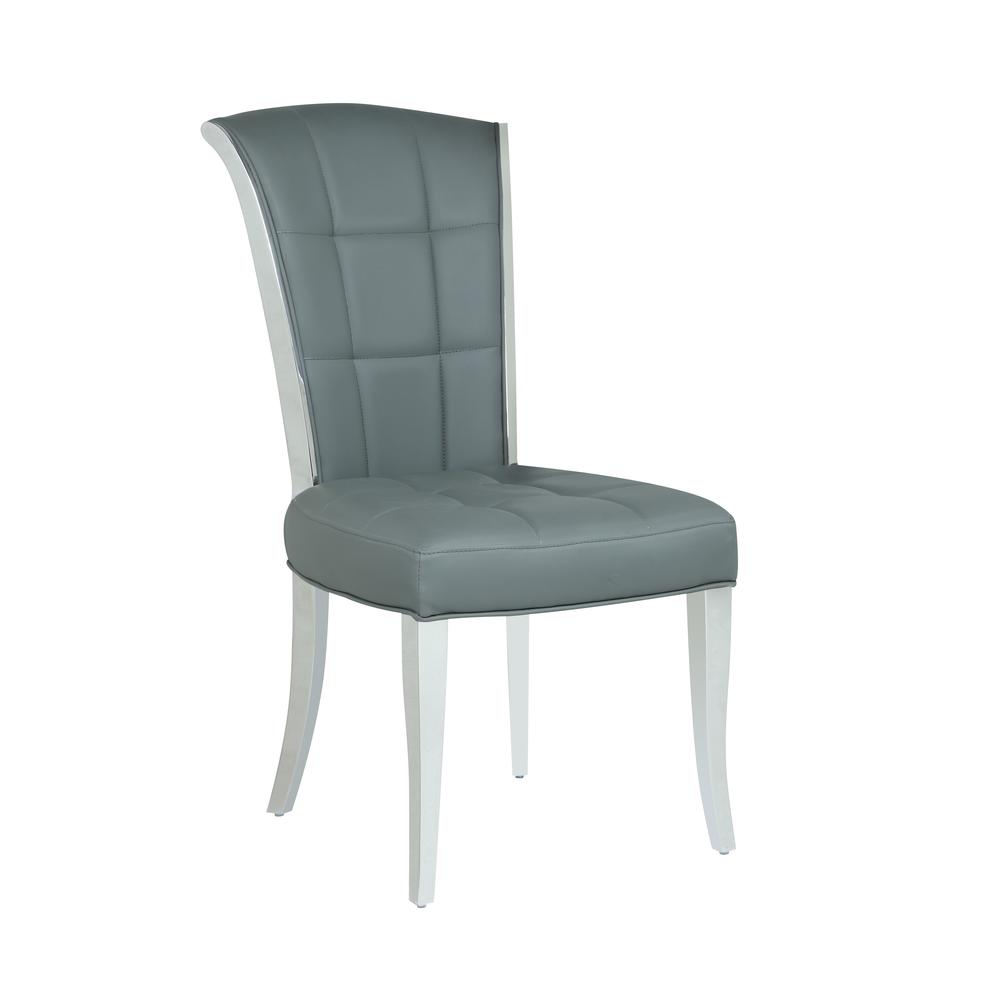 Contemporary Tufted Side Chair. Picture 1