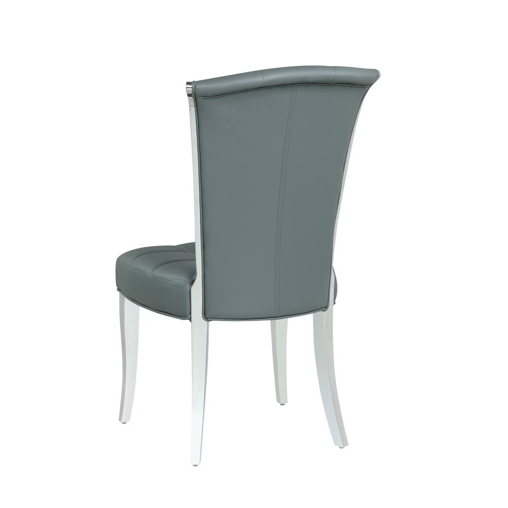 Contemporary Tufted Side Chair. Picture 3