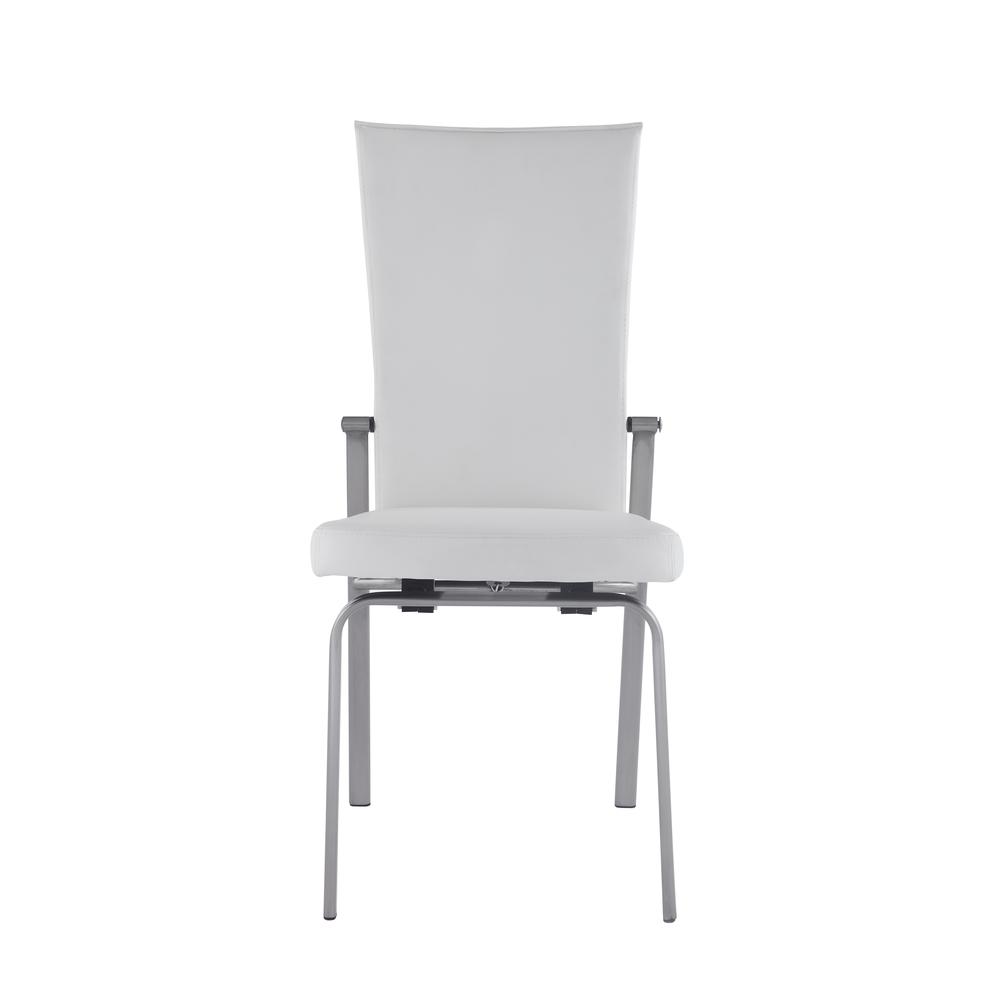 Motion Back Side Chair - Set Of 2, White. Picture 5