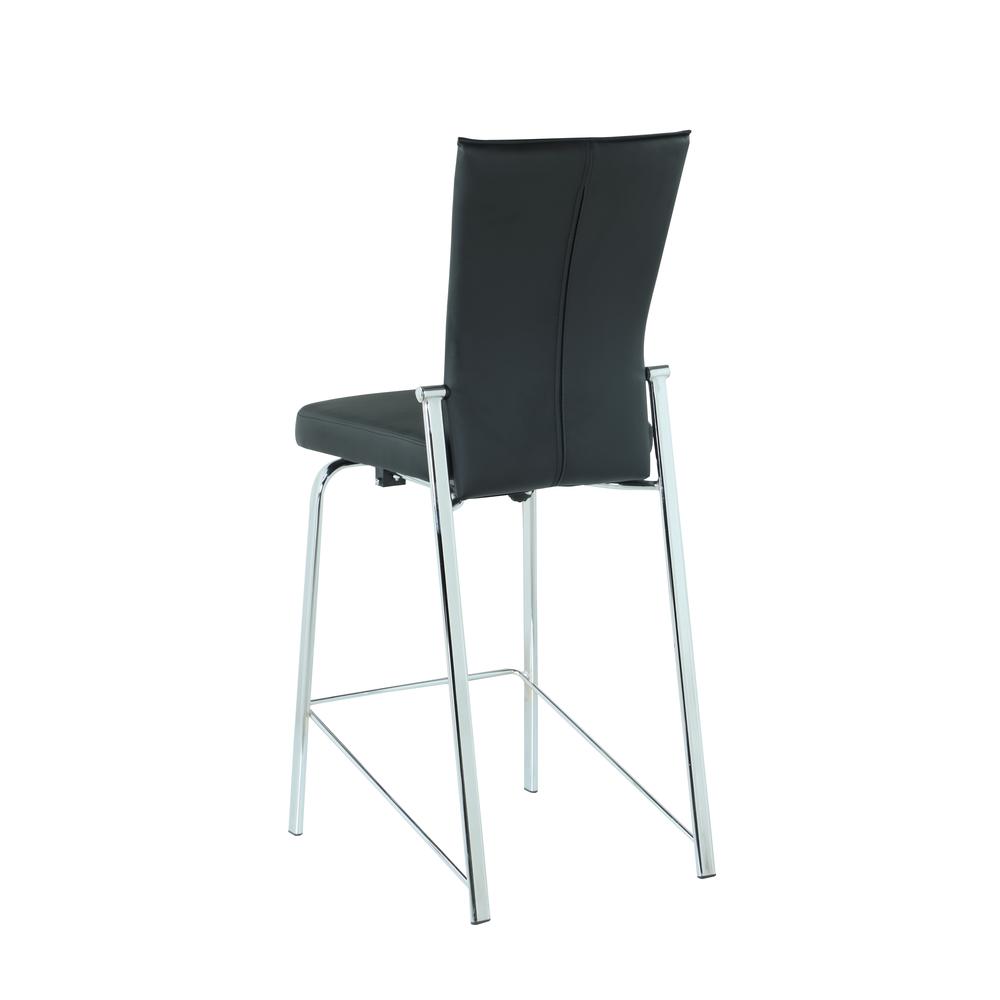 Motion Back Counter Stool, Black. Picture 4