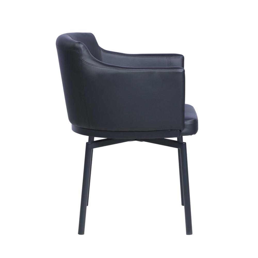 Modern Club Arm Chair w/ Memory Swivel. Picture 5