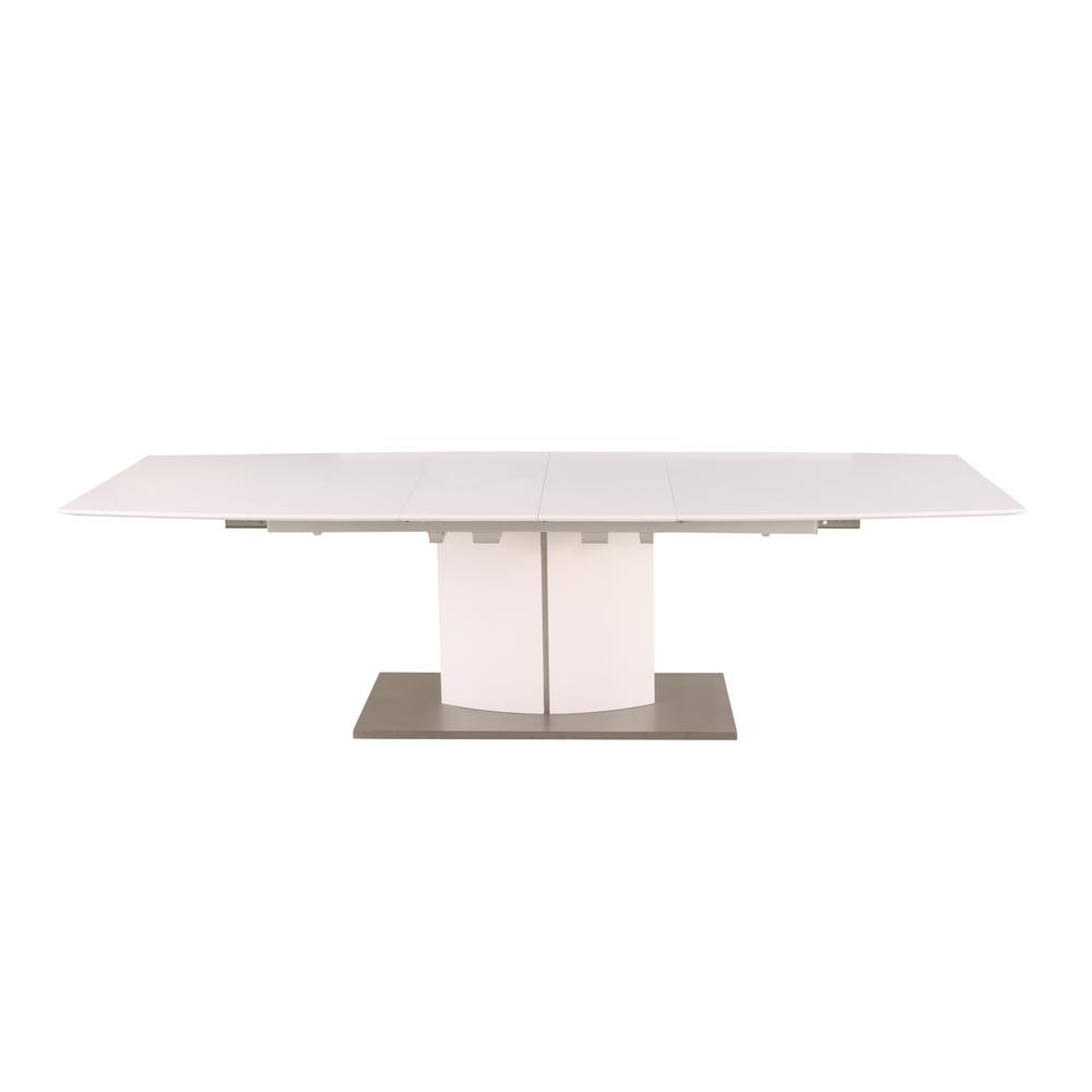 Elizabeth Dining Table, Matte White. Picture 3