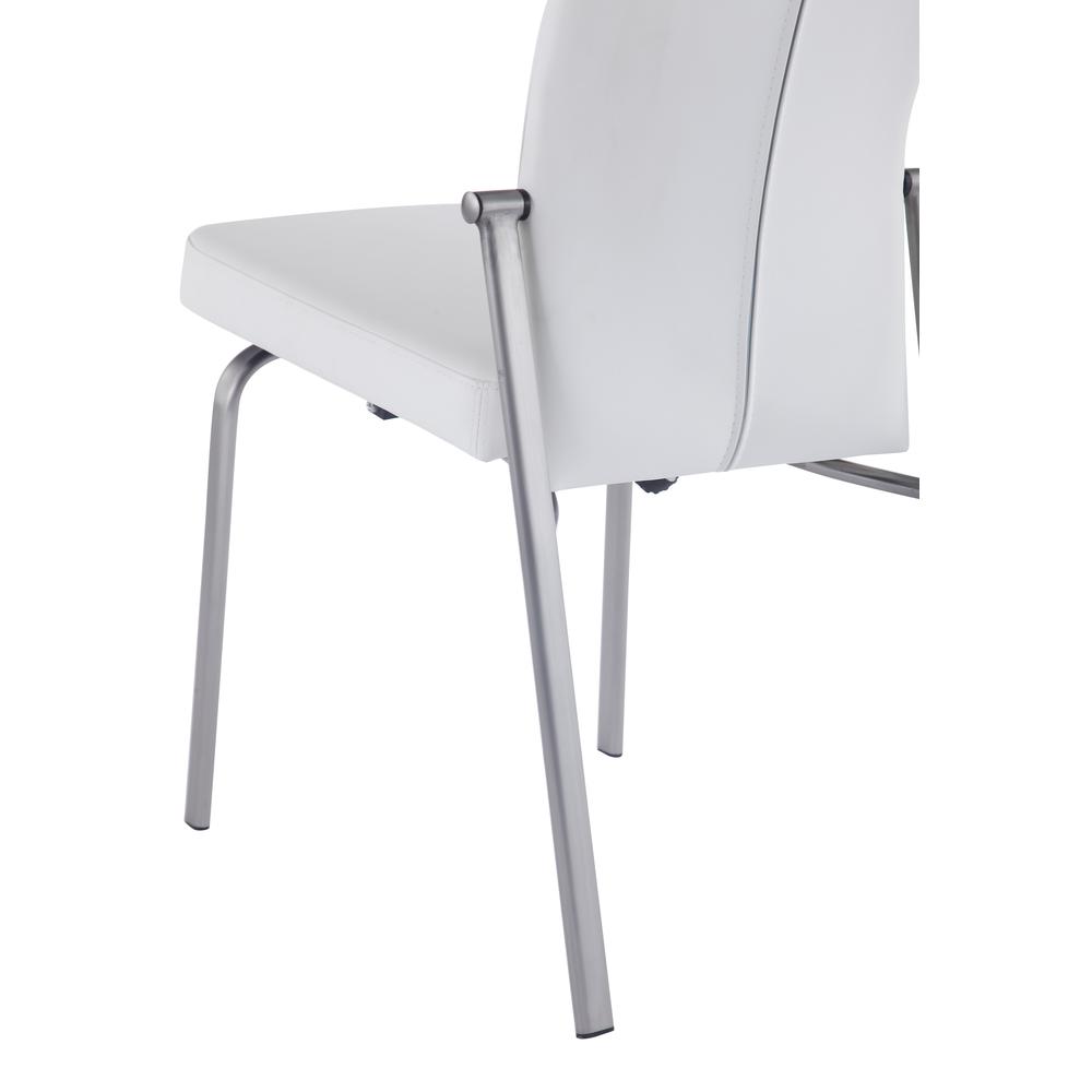 Motion Back Side Chair - Set Of 2, White. Picture 8