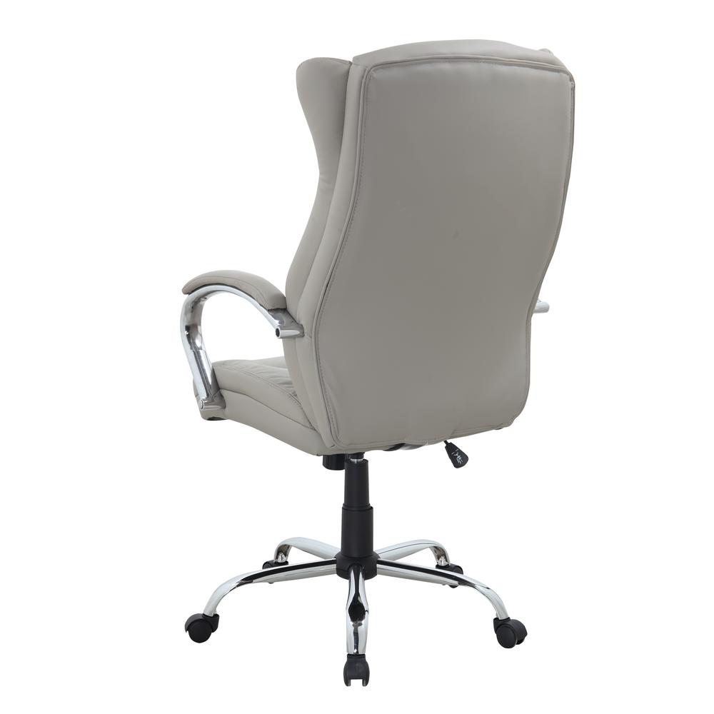 Modern Ergonomic Computer Chair, Gray. Picture 3