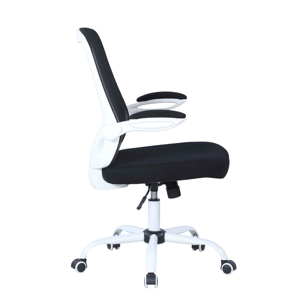 Modern Height Adjustable Computer Chair w/ Padded Arms. Picture 6